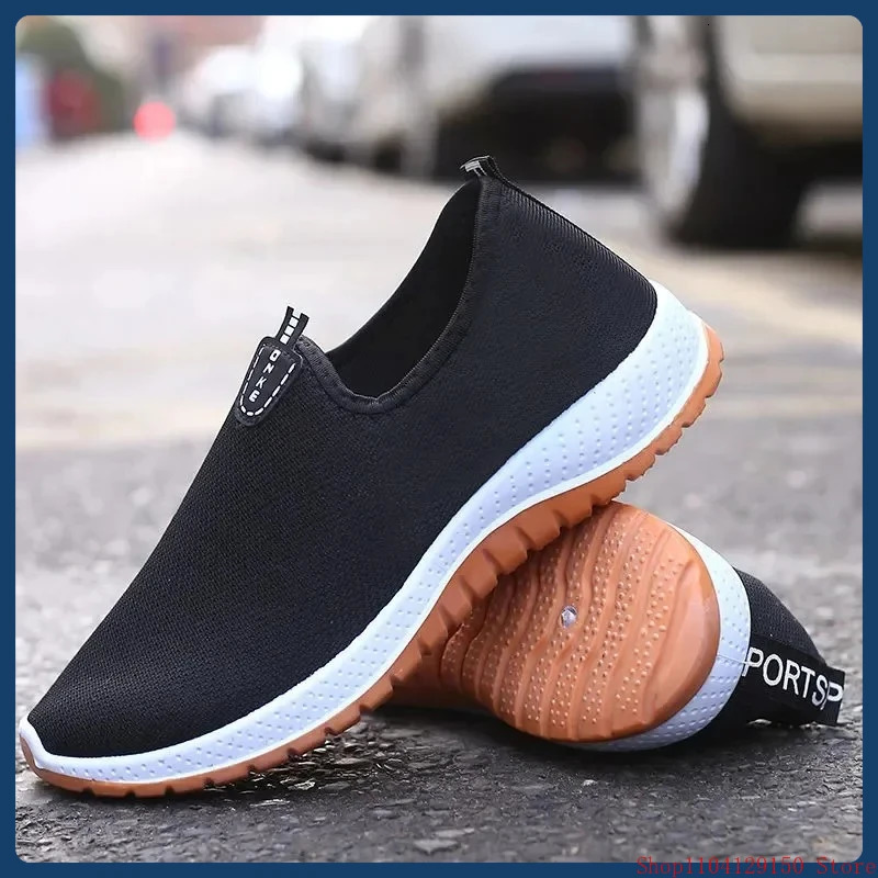 Discover 2026 Mens Leisure Sports Cloth Shoes Mesh Breathable Soft Sole for Running 260227