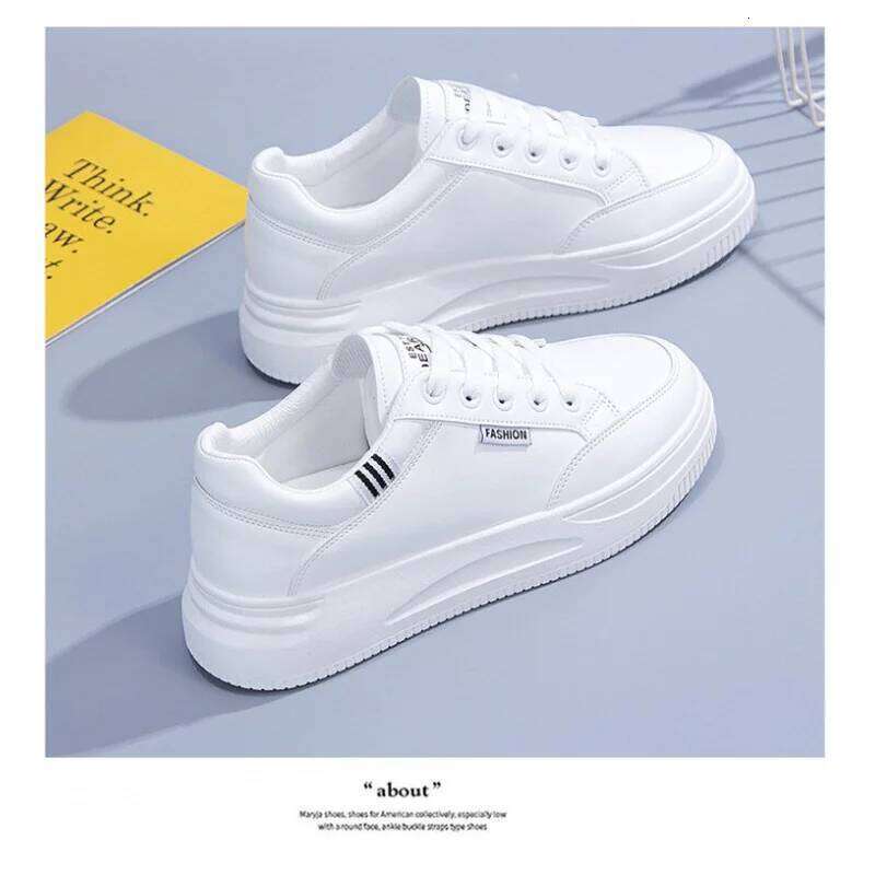 New Women Board shoes Running Mesh Fashion Casual Sneakers Outdoor Comfortable Soft Training Walking Race Thick soles White Shoe