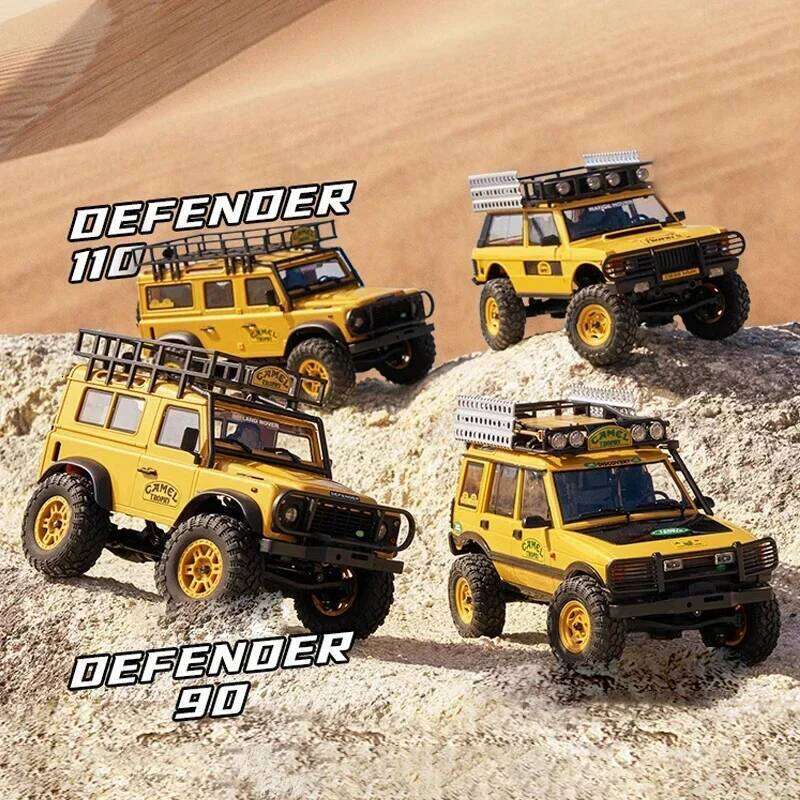 FMS 1/24 FCX24M Camel Trophy Series RC Remote Control Off-Road Four-Wheel Electric Vehicle Model Toy Climbing Car C260305