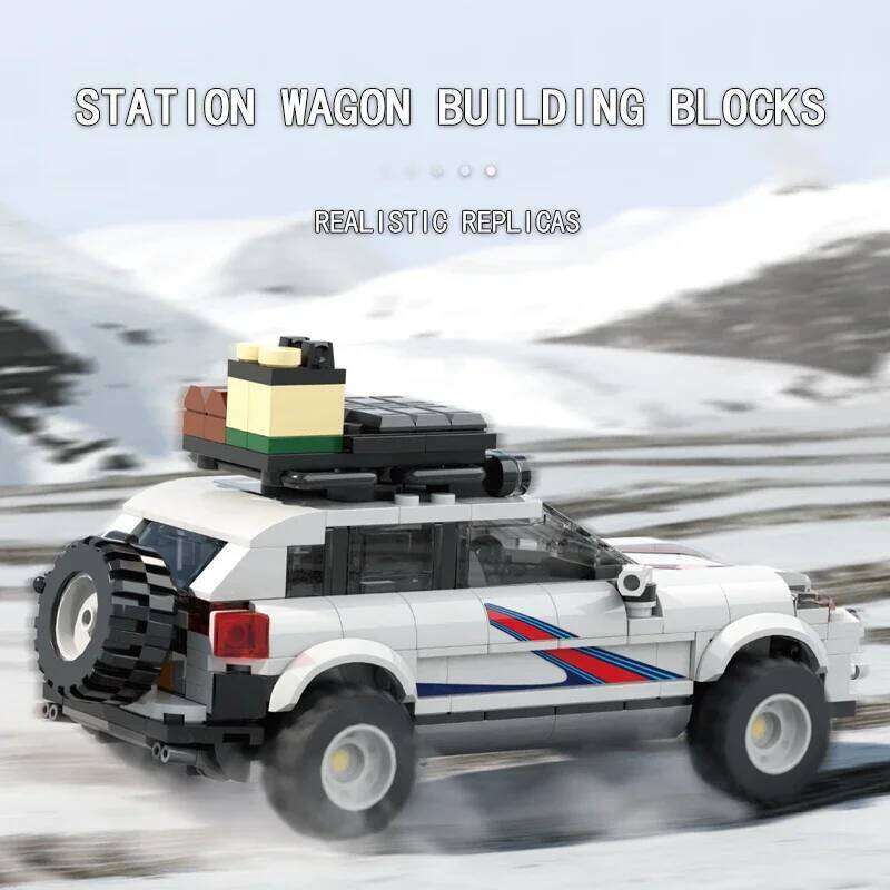 406PCS City Off-Road Vehicle Building Blocks Racing Car Model Bricks Collection Display Kids Educational DIY Toys Holiday Gifts Z260305