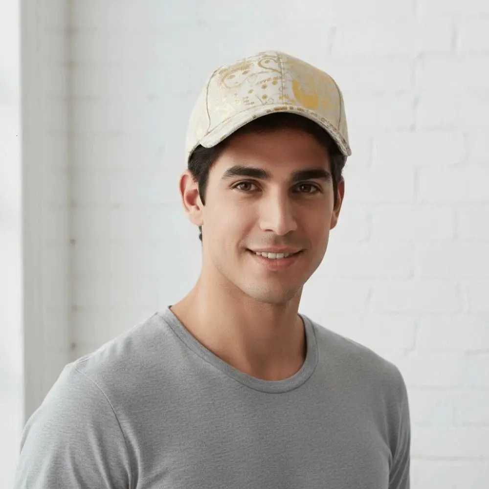 Adjustable Graffiti Baseball Cap American Style Sunscreen Patterned Peaked Hat Hip-hop Versatile Sunshade Casquette Outdoor S260306