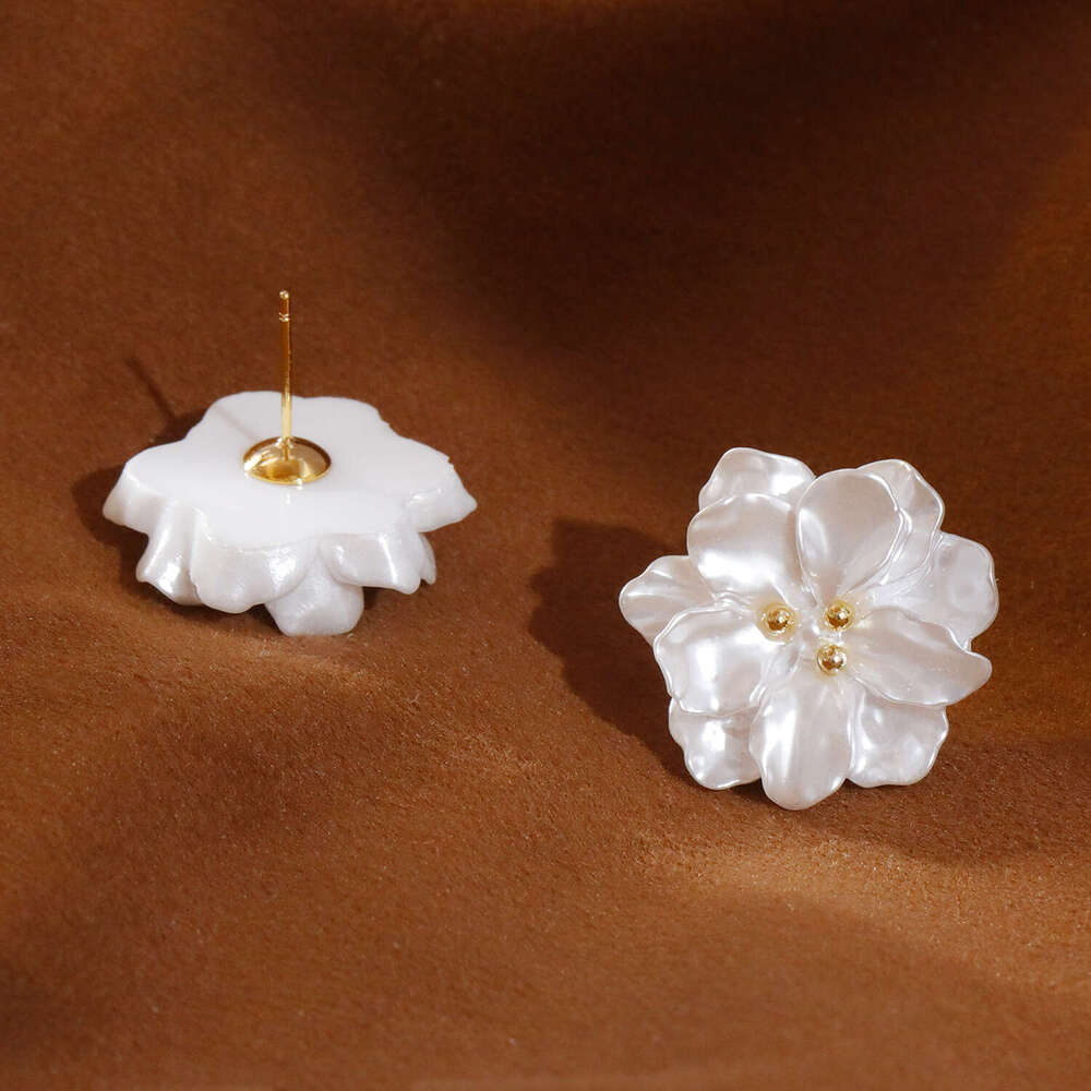 Camellia Earrings 2025 New Model High-end Earrings And Accessories