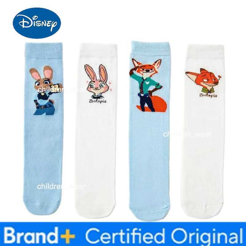 Disney Zootopia Stocking Cartoon Anime Judy Officer Fox Nick Stocking Neutral Cosplay Adult Stocking Toy Children Birthday Gift H260306