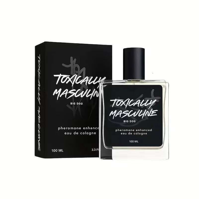 Toxically Masculine - Infused Pheromone Men'S Cologne, Long-Lasting Fragrance 26H0306
