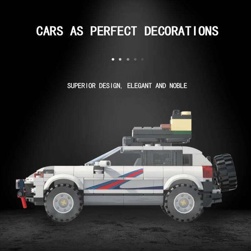 406PCS City Off-Road Vehicle Building Blocks Racing Car Model Bricks Collection Display Kids Educational DIY Toys Holiday Gifts Z260305