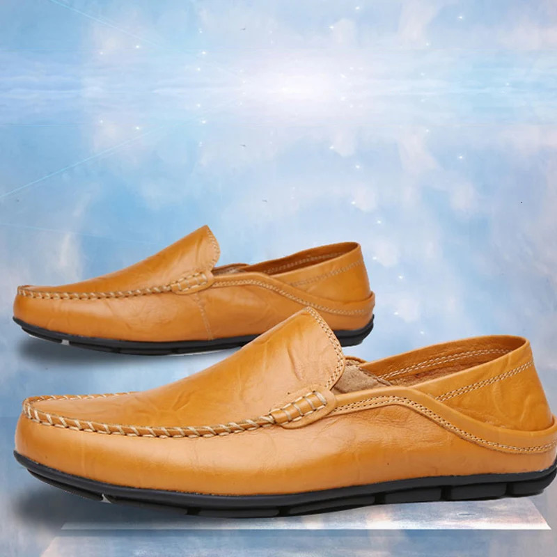 Mens Leather Casual loafers Shoes wedding Dress Shoes Big Size Moccasins Shoes Suede shoes High Quality zapatos 260305