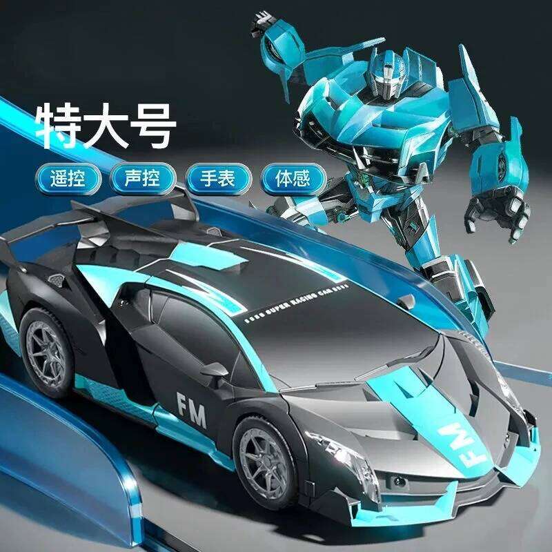 1:12 36cm RC Car Robot Gesture Sensing Deformation Fighting Robots Modles Transformation Remote Control Cars Toys Gifts for Boys C260305