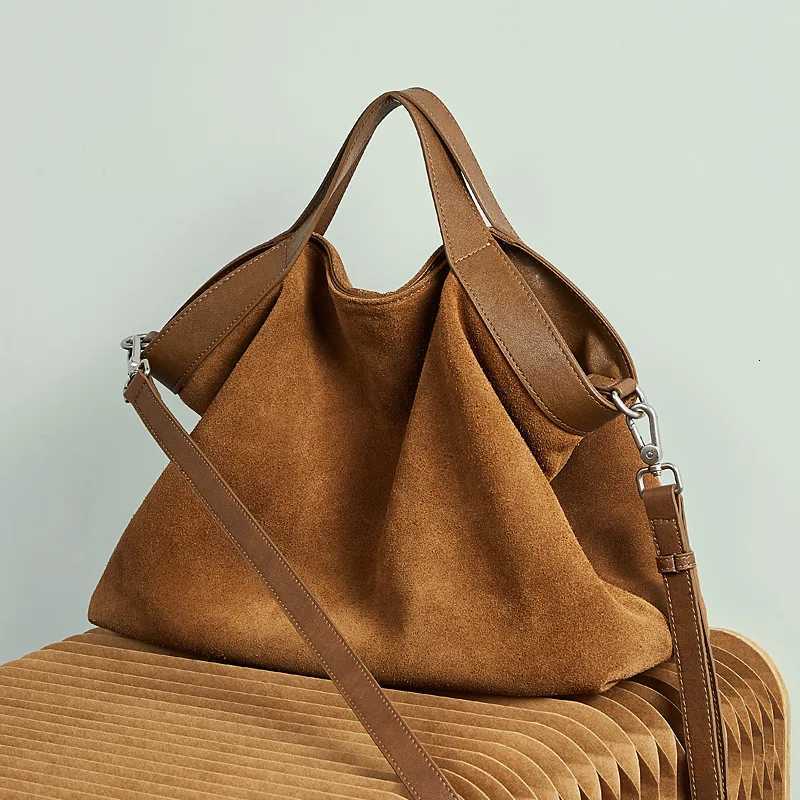 Genuine leather women Handbags Large Capacity female Shoulder Crossbody Bag Fashion Cowhide commuting big totes bolsas H260306
