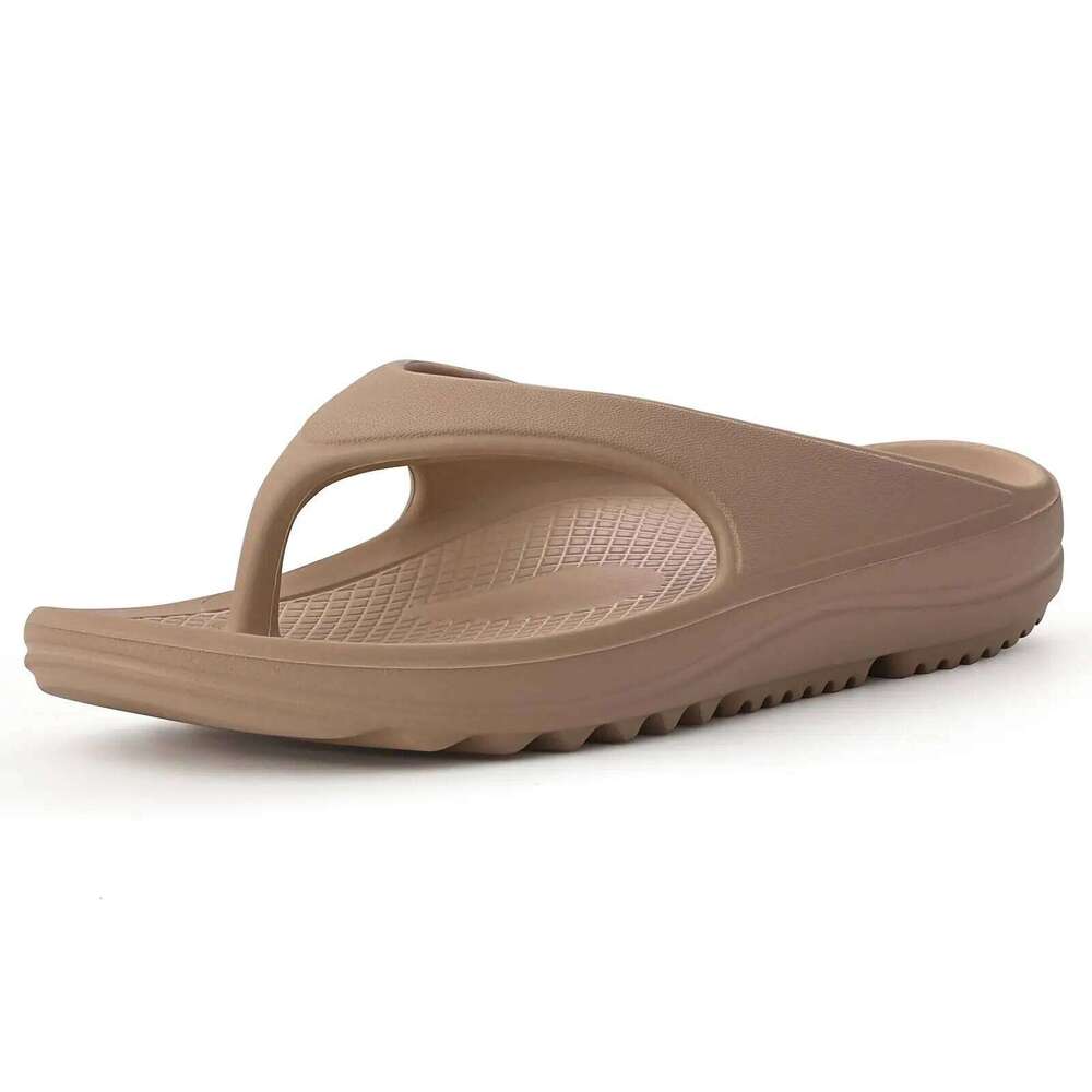 Litfun Anti-slip Men's Flip Flops With Arch Support Orthopedic Unisex Sandals Comfort Bathroom Slippers For Plantar Fasciities