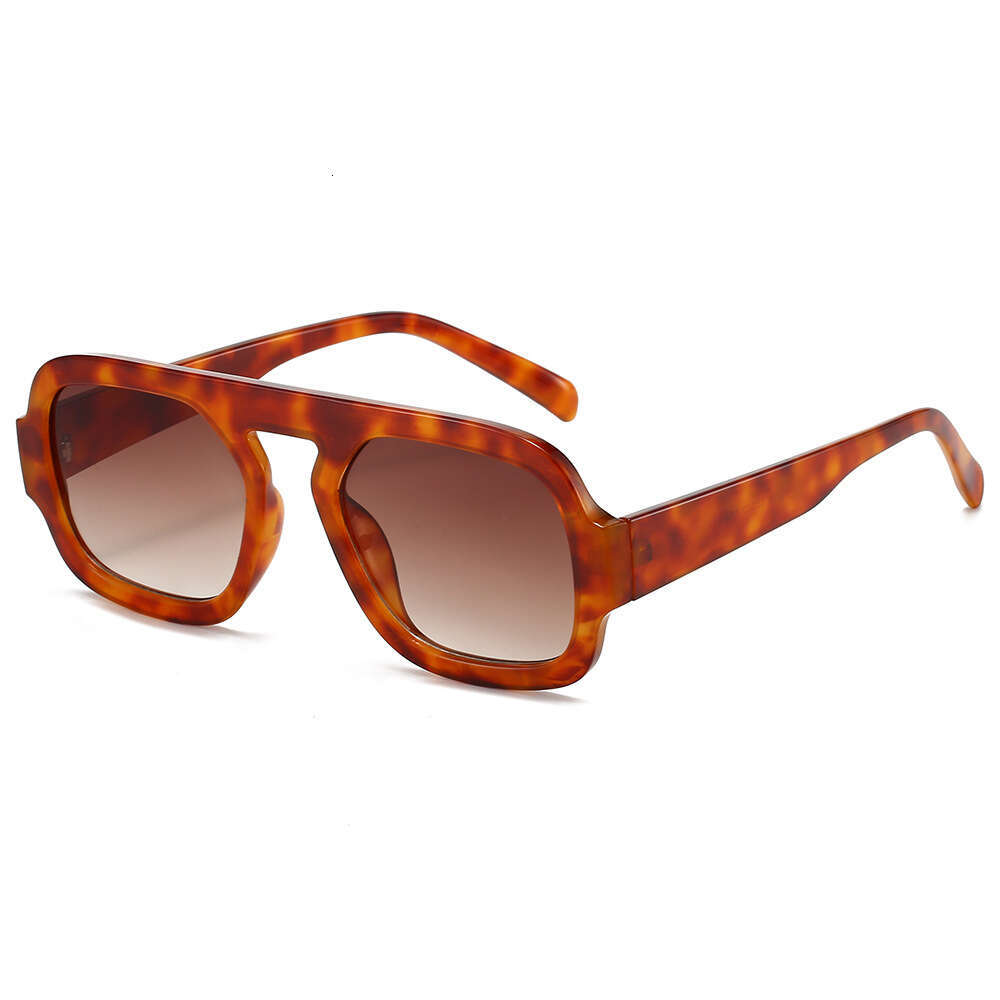 New Pilot European American Personality Simple Rhythm Versatile PC Fashion Sunglasses For Men And Women Liuyuemoshang
