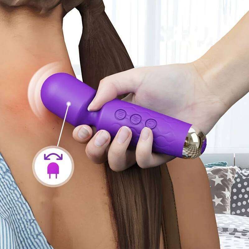 Powerful Vibrating Av Vibrator Clitoris Stimulator For Women G Spot Massager Adult Female Erotic Product Couples Sex Toys W260305