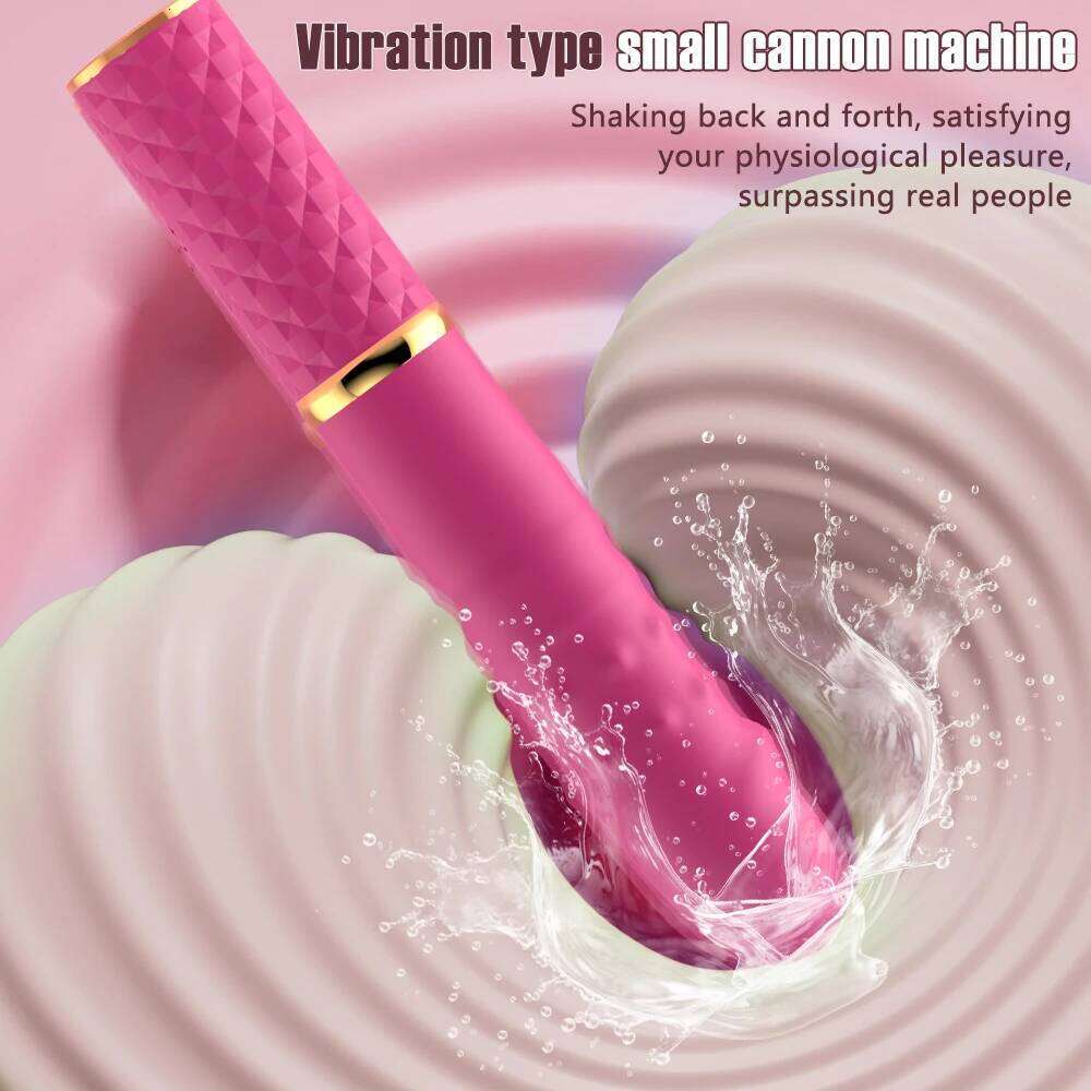 Beginner Automatic Telescopic Dildo Vibrator With Suction Cup G Spot Orgasm Massager Anal Plug Stimulator Sex Toy for Women W260305