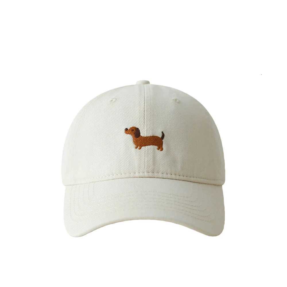 Dachshund Embroidery Baseball Hat Sunscreen Fashion Outdoor Hat Suitable for Men and Women for Daily Leisure Matching S260306