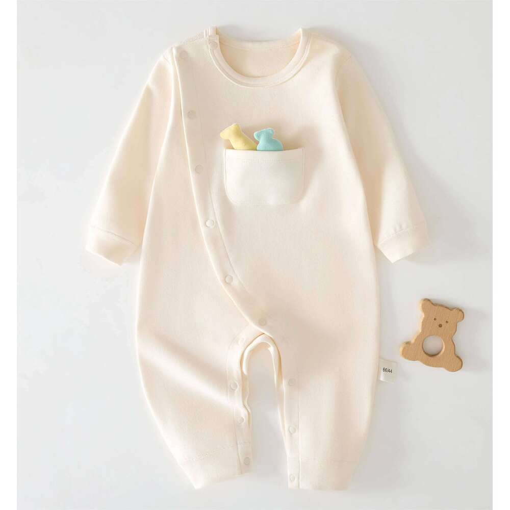 Newborn All-in-One Baby Outfit Crawling Suit Sleepwear Soft Comfortable Clothes for Infants Z260306
