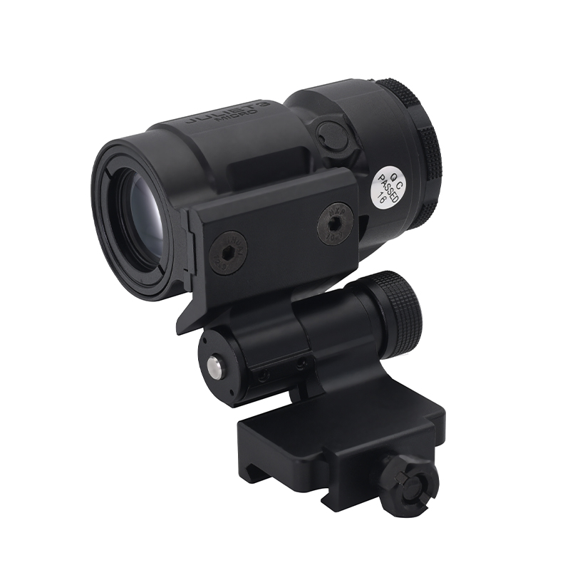 JULIET 3X Magnifier Scope Flip to Side QD Absolute Co-Witness Lower Third Mount