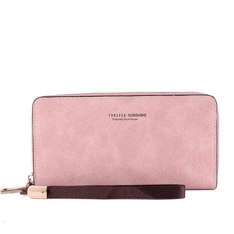 Handheld Multifunctional Card Mobile Bag Female Large Capacity Women Long Wallet Zipper C260304