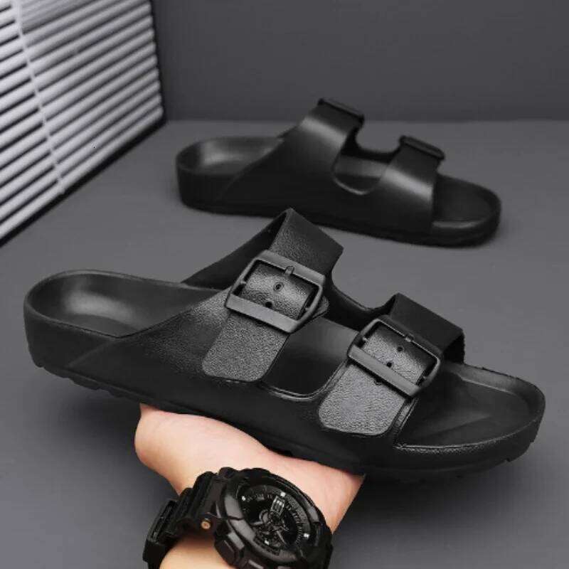 Brand Slippers Soft Sandals 2025 Summer Women Beach Casual Shoes EVA Slides Original Men Flip-flop Men's Sandal
