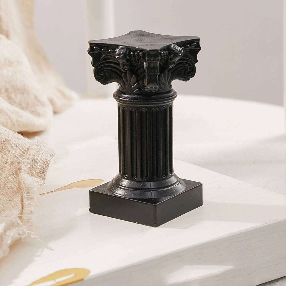 Candlestick Greek Column Statue Pedestal Sculpture Indoor Dining Room Garden Landscape Desktop Home Decoration XJ260305