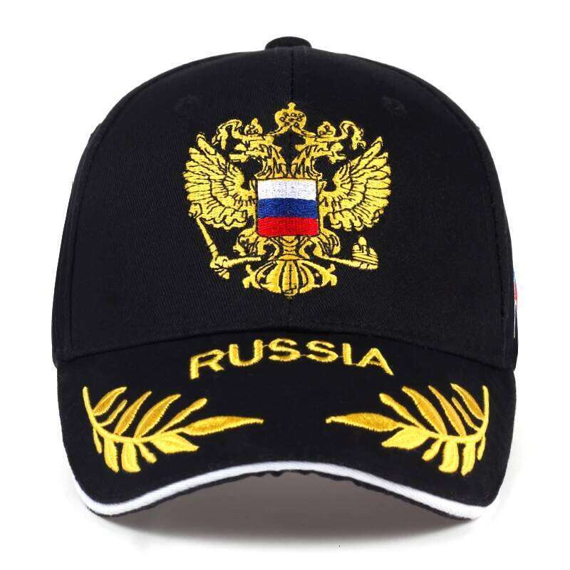 Leisure Embroidery Russian Emblem Unisex Baseball For Woman & Man Snapback Cap Sport Hat Y260304