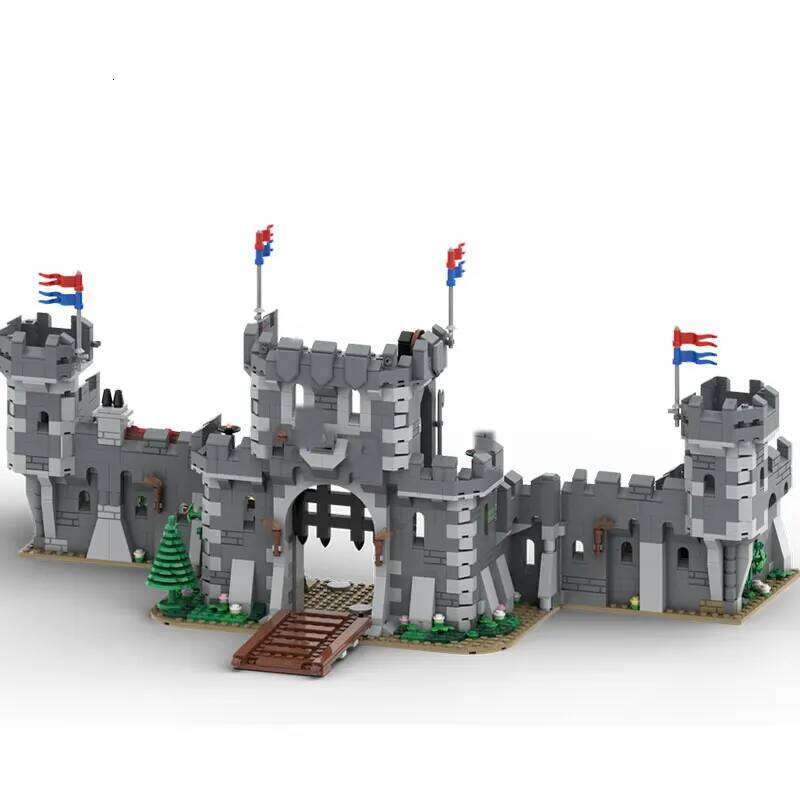 MOC-92563 Medieval Architecture Castle Small Particle Assembly Building Blocks Puzzle Toy Model Gift Set Ornament Z260306