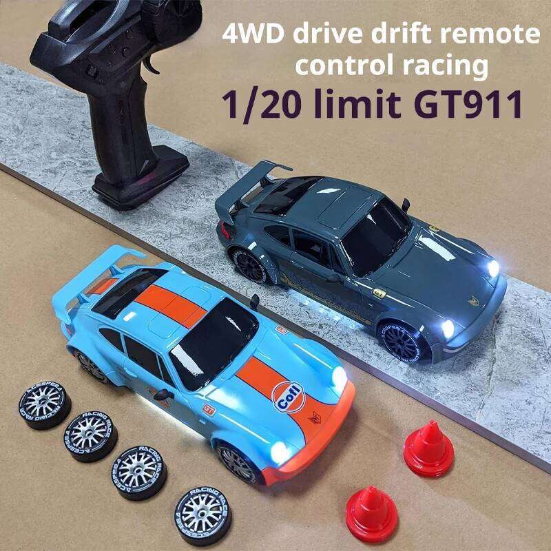 New 1:20 Mini Drift Rtr Rc Alloy Miniature Porsche 911 Sports Remote Control Car Racing Model Custom Toy Kids Gift C260305
