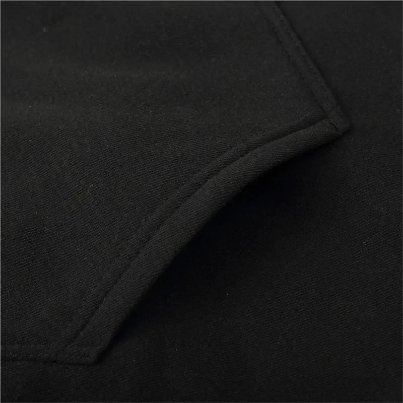 Scotland print Autumn winter models Mens Fleece windproof Warm Cotton Oversized Hoodie Outdoor Commuter Mens High Elastic top 260228