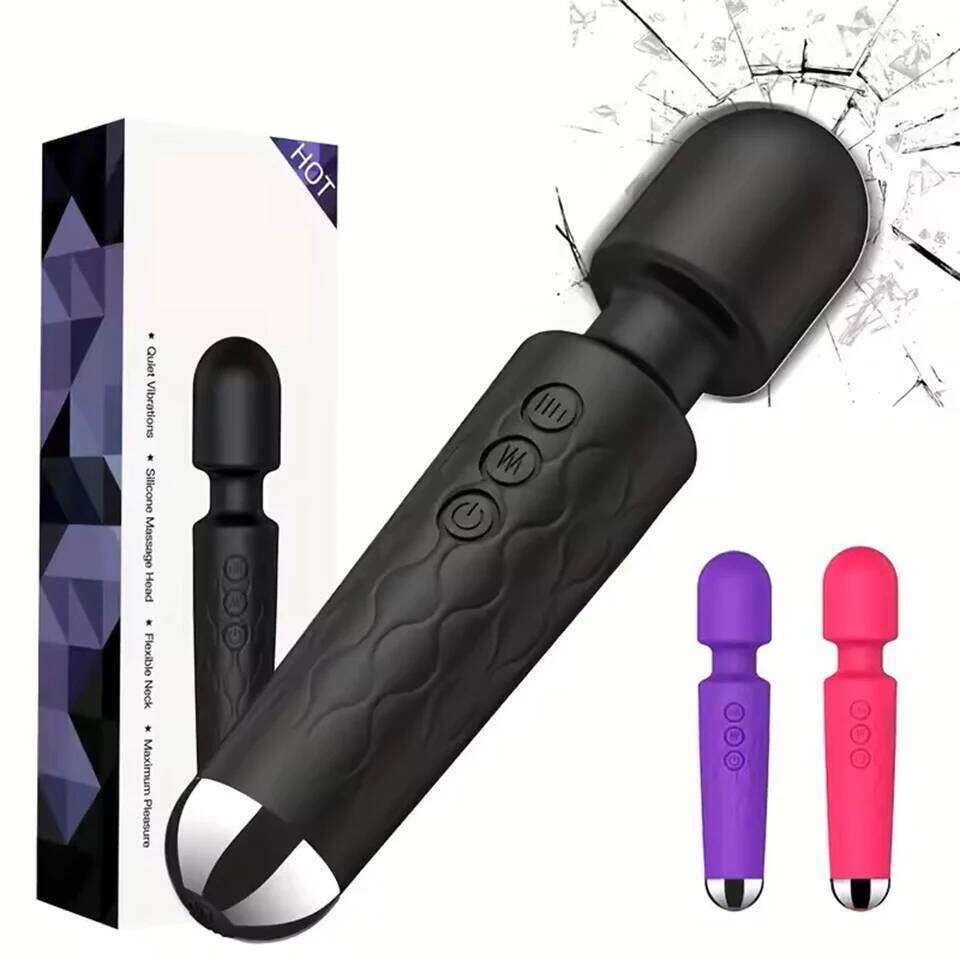 Powerful Clitoris Vibrators USB Recharge AV Vibrator Massager Sexual Wellness Erotic Sex Toys for Women Adult Product G Spot W260305
