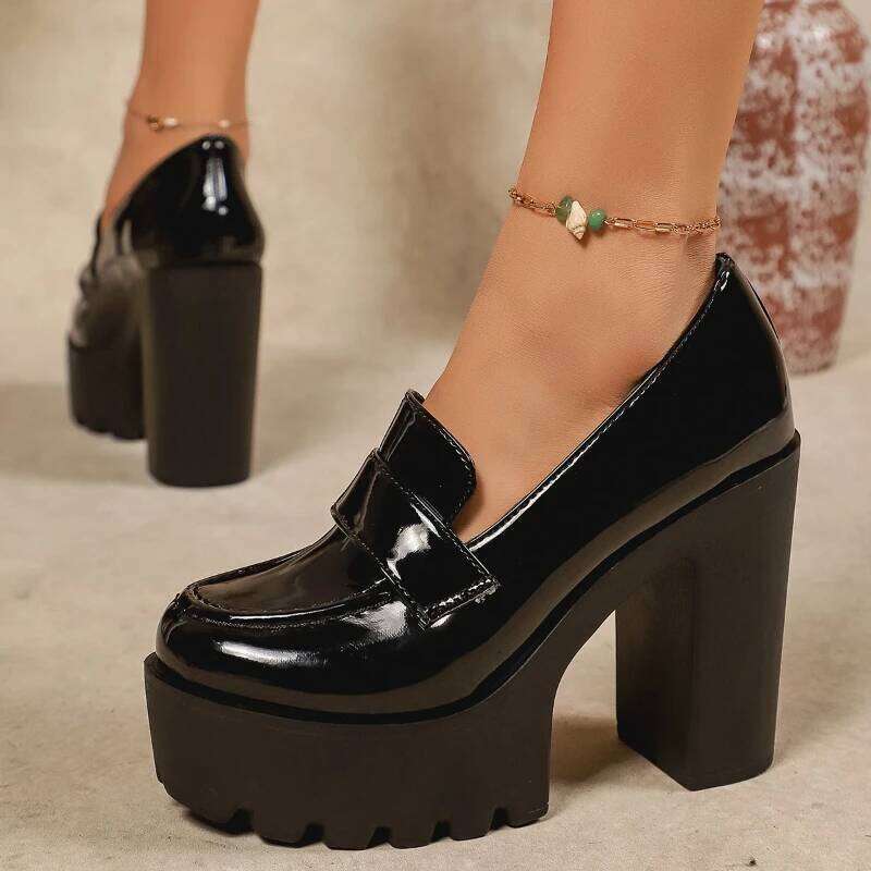 2025 New Women's Fashion High Heels Elegant Outdoor Comfortable Casual Shoes