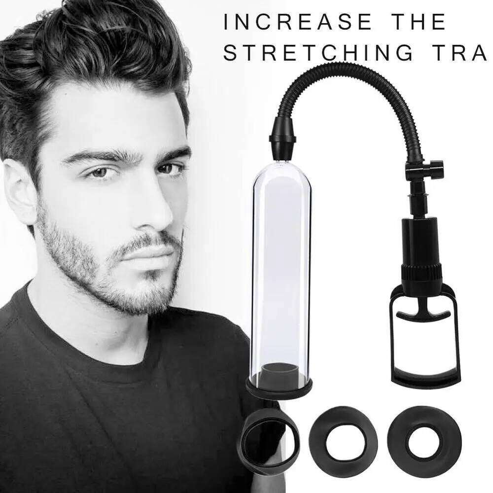 Manual Penis Sex Toys For Men Enlarger Vacuum Pump Male Masturbation Penile Dick Extender Trainer W260305