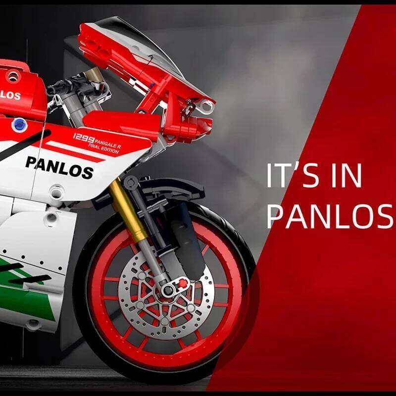 803Pcs City Technical Locomotive Motorcycle Building Blocks MOC Speed Supercar Motorbike Model Bricks Boy Toy for Childrens Gift Z260306