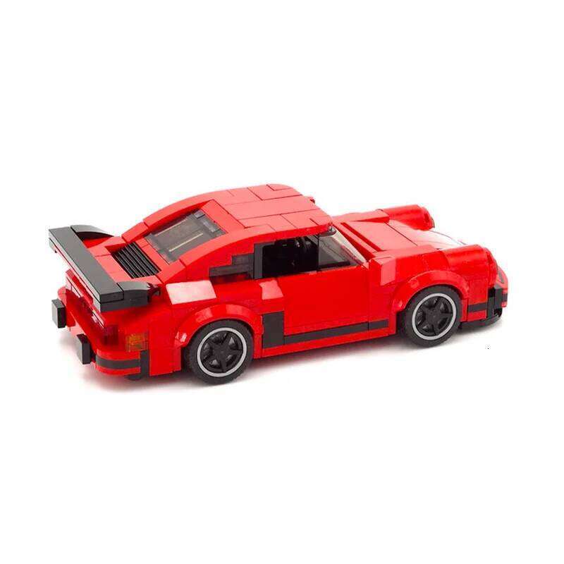 345PCS New MOCChampion City Highway 911 Turbo Sports Car Modular Children's Educational Building Blocks Toy Gift Z260305