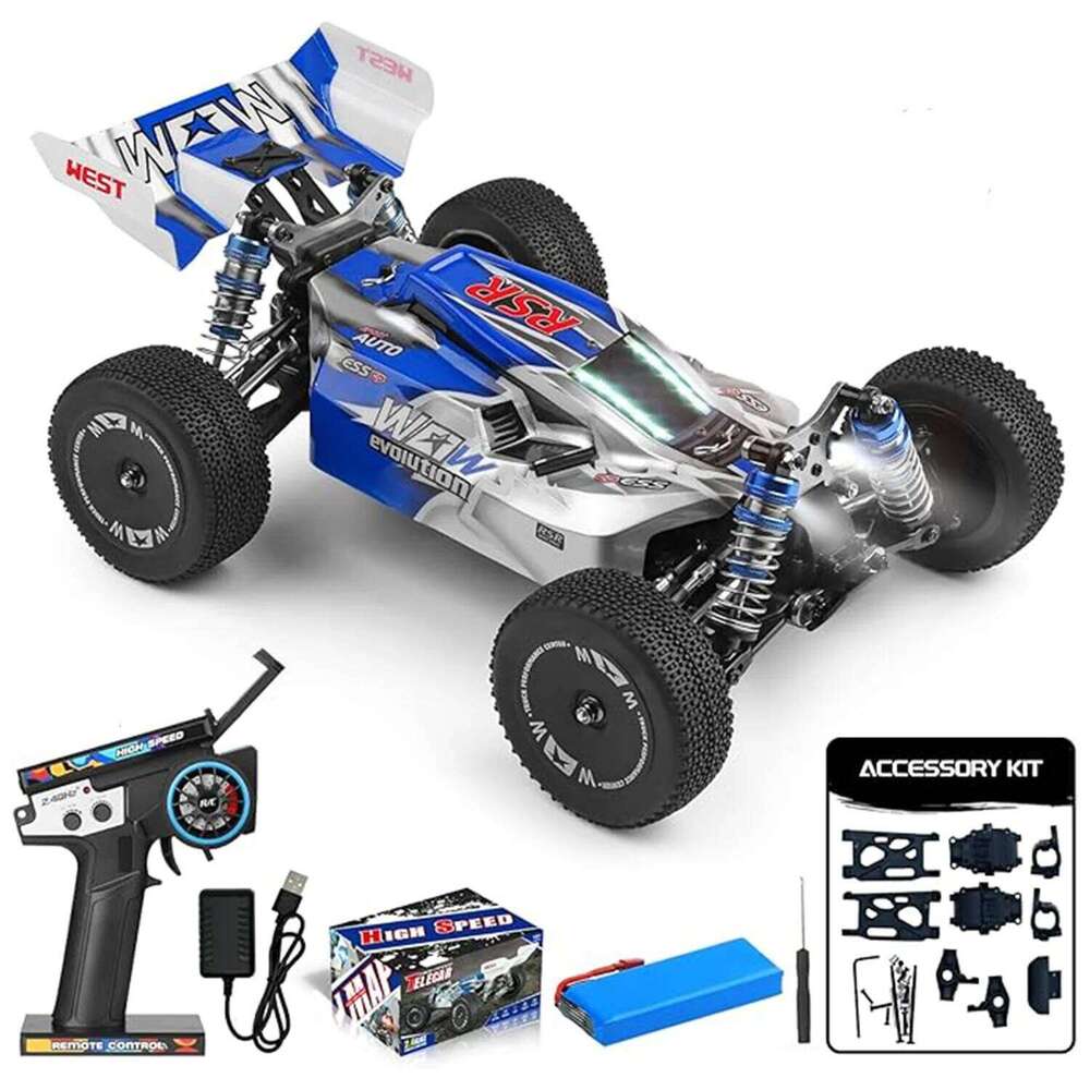 WLtoys144011 1/14 4WD Cars Adults , Max 43 Mph Off-road Fast RC Car,Upgraded version144001V2 ,Suitable for Outdoors C260305