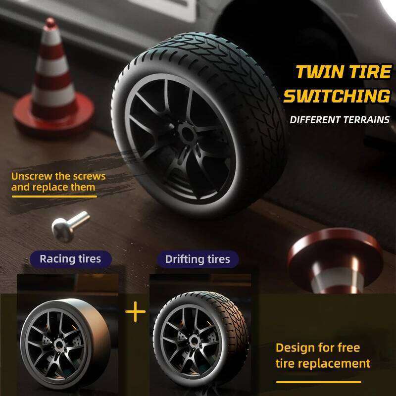 4WD RC Car Remote Control Cars 2.4G Radio Drift Racing High Speed Truck RTR Vehicle Toy Gift for Kids Children C260305