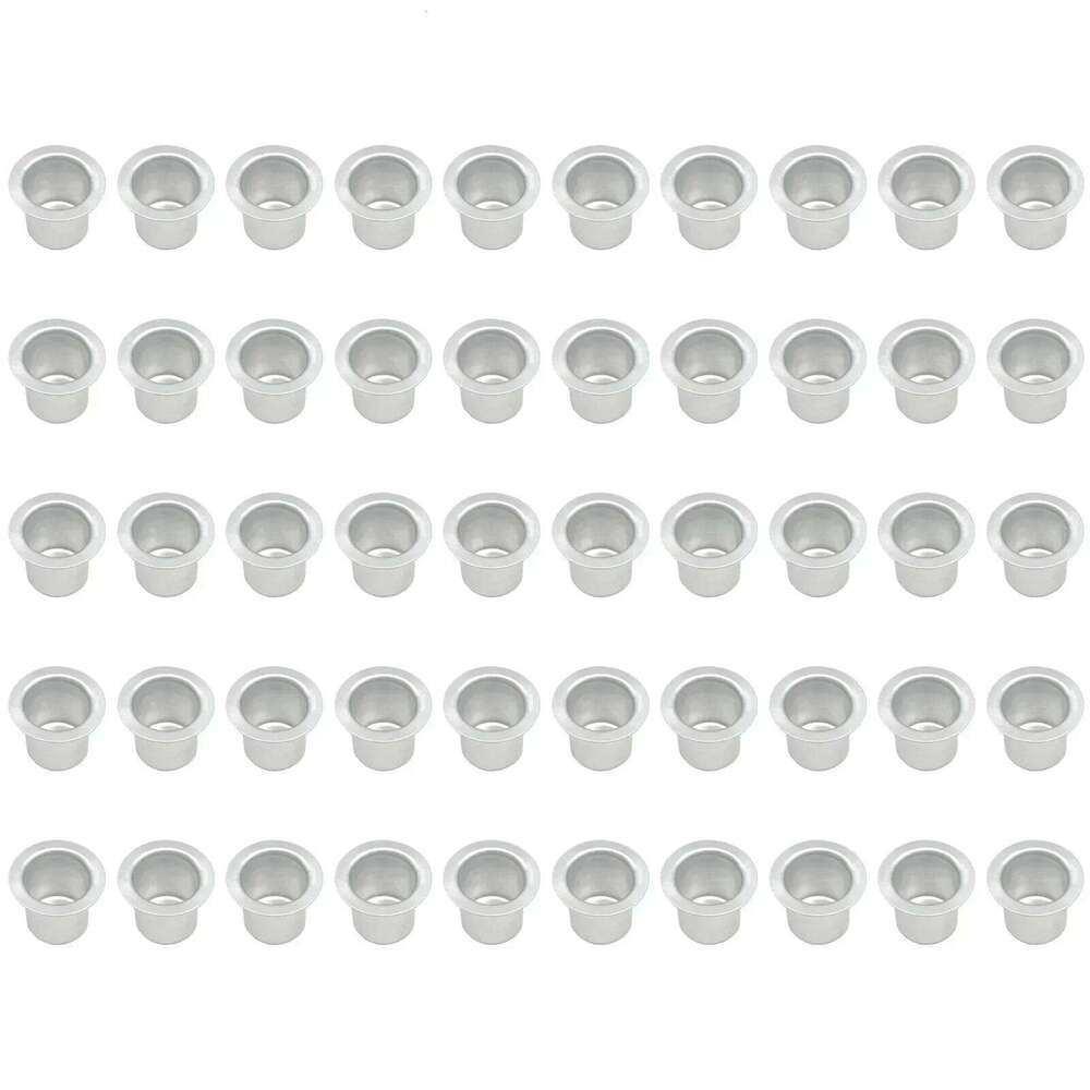 30/50pcs Simple Metal Candle Insert For Taper Decorative Candles Holder Mini Decor Candlestick Accessories XJ260305