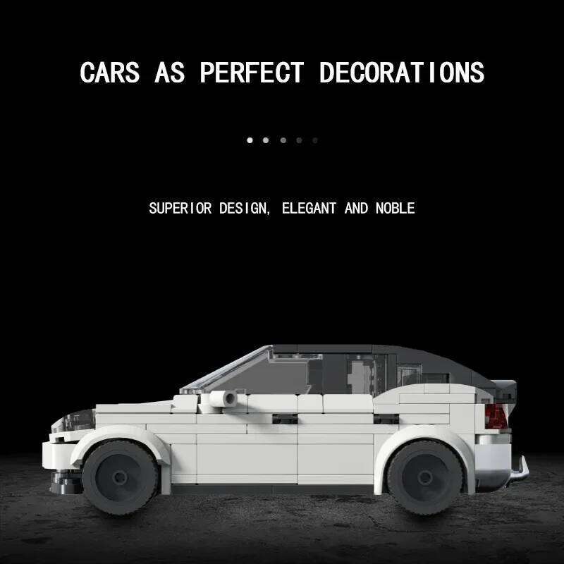 329PCS SUV Vehicle Building Blocks Classic City Electric Car Model Bricks Children's Educational Assembly Toys Holiday Gifts Z260305