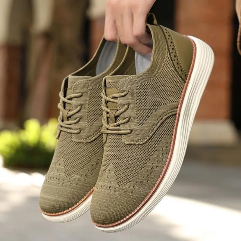 Asgard Men Casual Dress Sneakers Outdoor Comfort Lightweight Leisure Shoes Breathable Mesh Walking Shoes Soft Sole Sports Shoes 260305