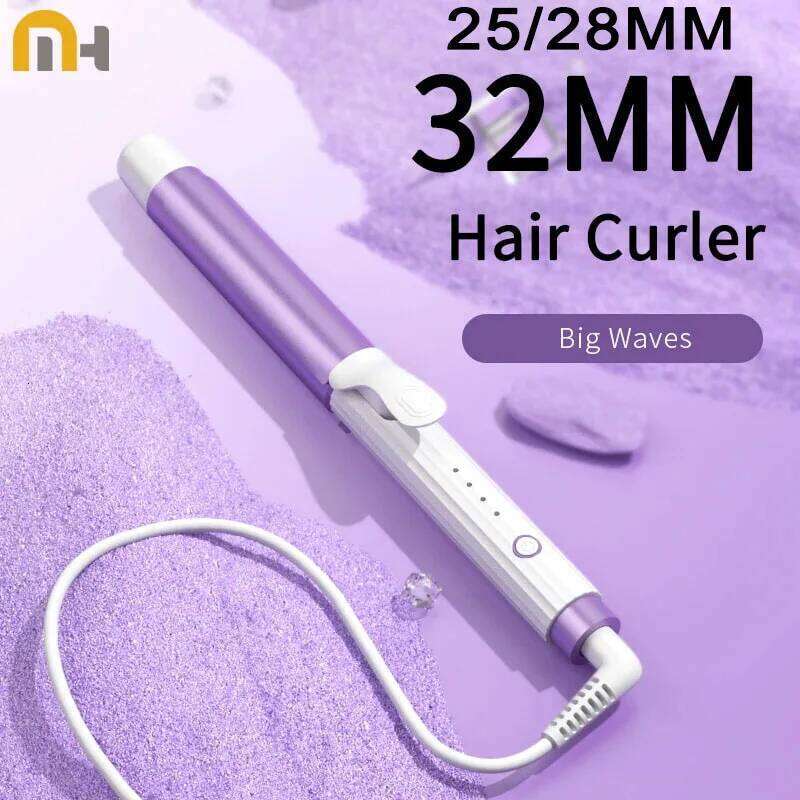 Curler Large Volume Does Not Hurt The Hair Perm Negative Ion 32mm Bangs Lasting Syling Electric Curling Iron 26Y0306