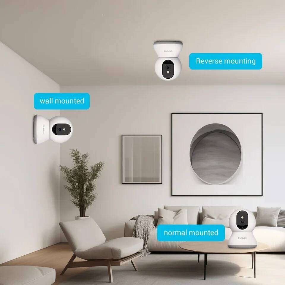 Blurams Indoor 2K, Home for Dog/Elder, Security Camera with One-Touch Call Update A31S-2pc 26W0306