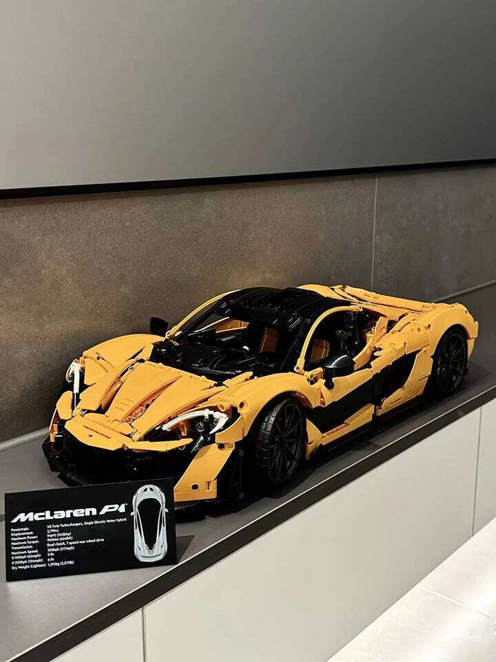 3900PCS McLaren P1 Assembled Building Block Sports Car Racing Model Toy Adults High-Difficulty Educational Gift for Boys and Z260306