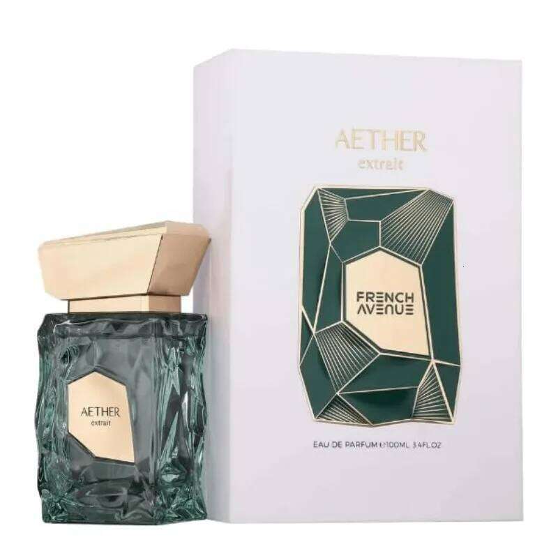 French Avenue Aether Extrait de Parfum Unisex Spray 100 ML Persistent Fruity Aromatic Pheromones Cologne 3.4 Oz Perfume 26H0306