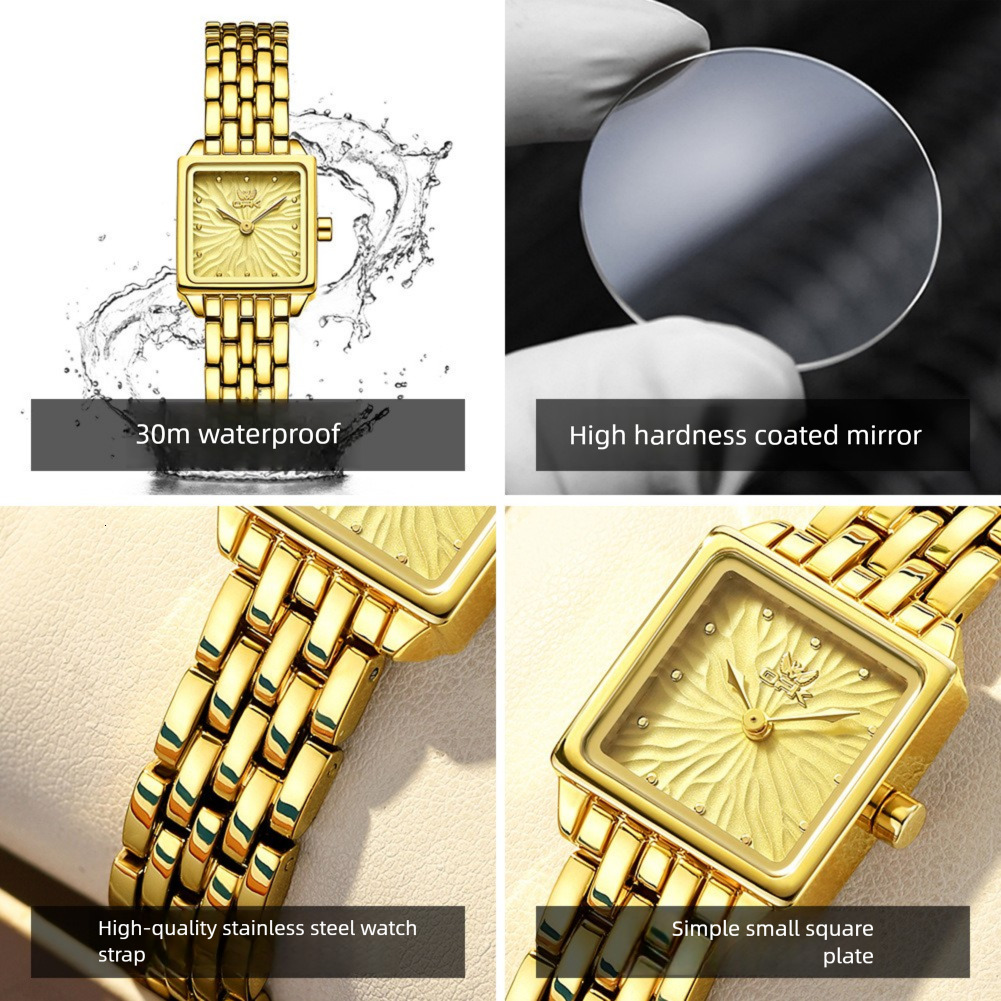 New popular European and American OPK brand watches, fashionable women's waterproof quartz watches, casual and versatile women's luxury watc