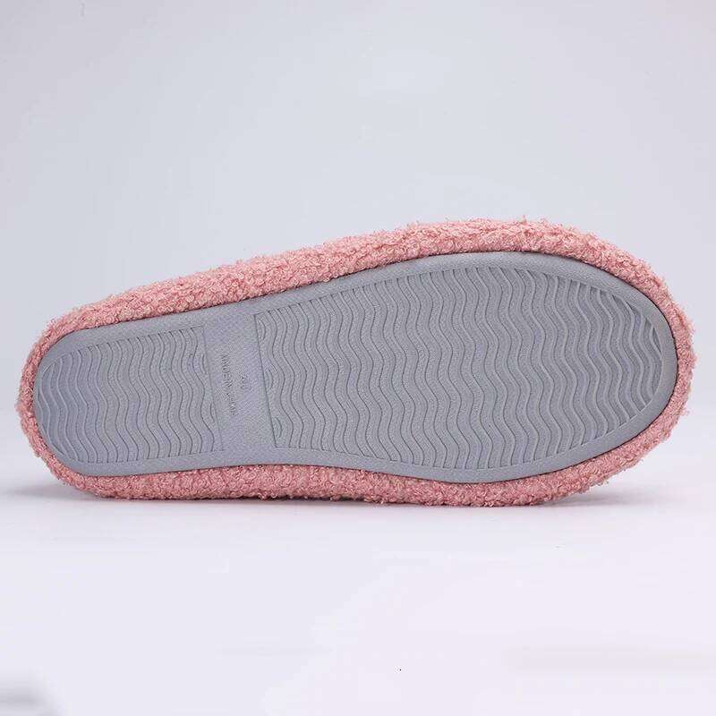 Litfun Soft Winter Warm Fashion Casual Slippers Outdoor Wear-resistant Rubber Sole Indoor Flat Women Shoes