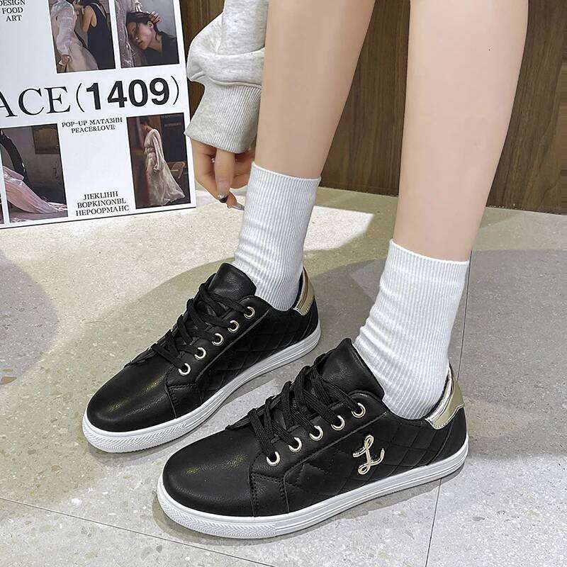 2025 Spring and Autumn New Arrival Comfortable Flat Women's Shoes Fashion Sporty Casual Low-Top Sneakers