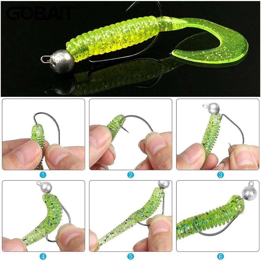 5PCS Jig Head Hook 3.5g 5g 7g 10g 14g High Strength Worm Angle Sharp Barbed Gear Soft Lure Fishing Tackle Crank Offset Fishhook S260305