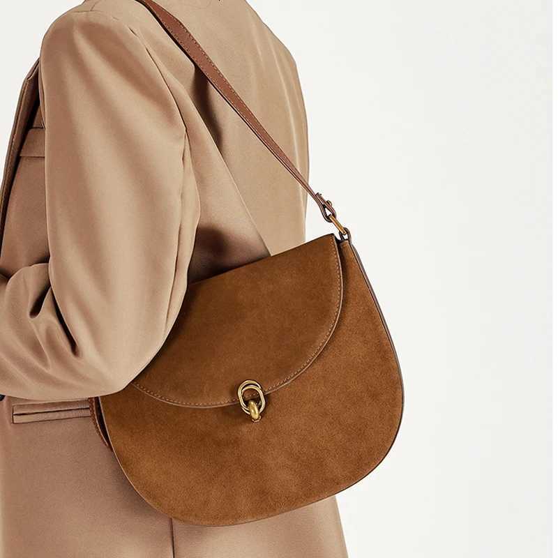 New Female Mini Matte cowhide leather Crossbody Bag Fashionable Versatile Shoulder Shell Handbag Lady Casual Phone Bag H260306