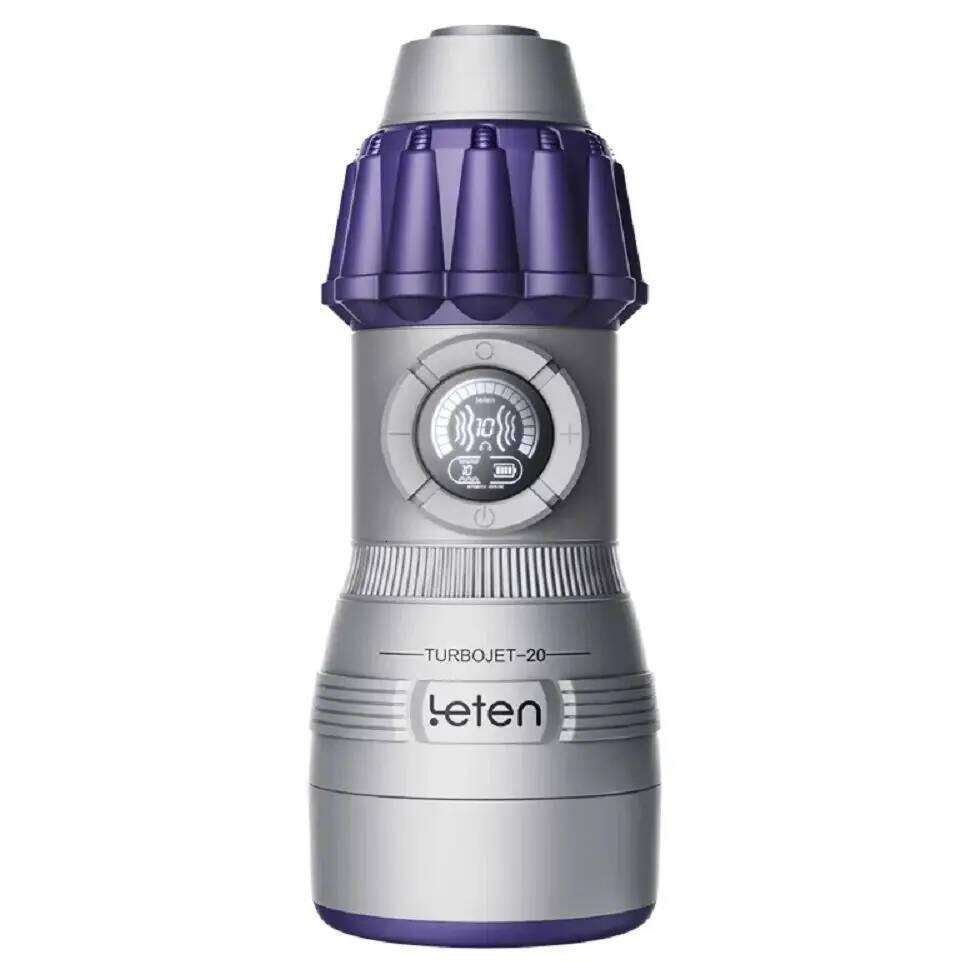 Turbojet- 20 Interactive Hyper Vortex Sucking Deep Throat Wave Male Masturbator Artificial Vagina Sex Toys for Men Adult 18+ W260305