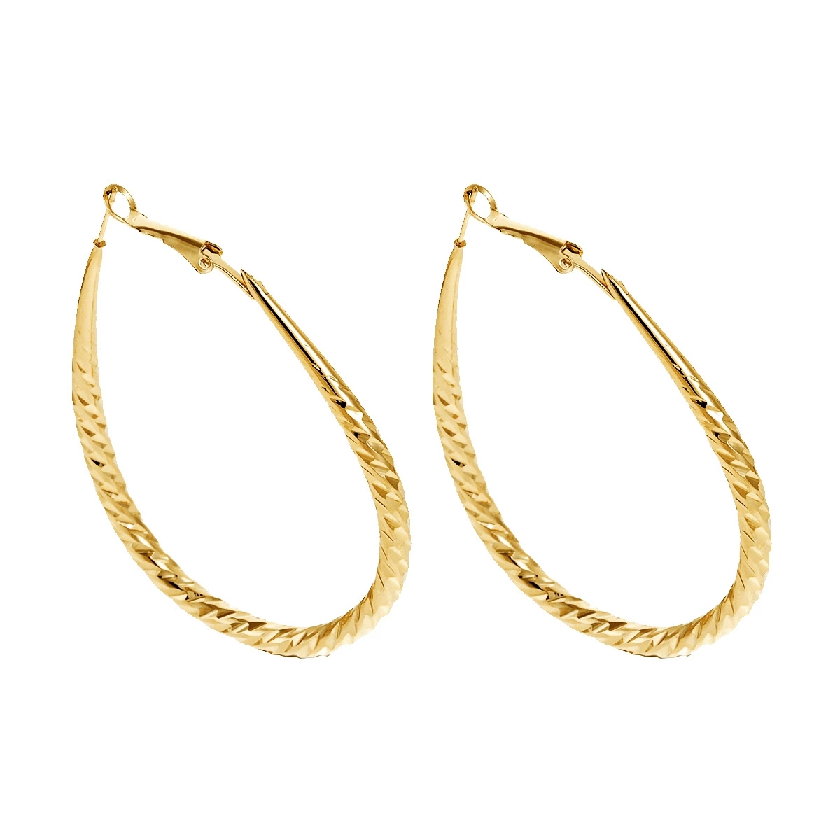 Elegant Luxury Accessory: Sophisticated Design of New Golden Fringe Earrings
