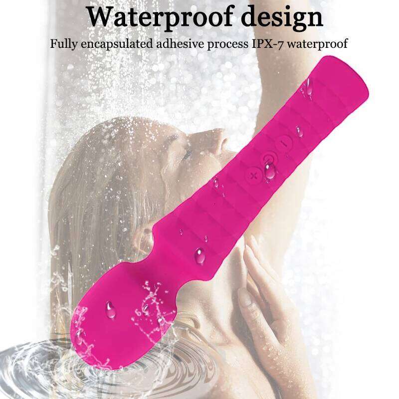 Powerful Vibrator AV Magic Wand Clitoris Stimulator Female G Spot Massage Stick Erotic Sex Toys For Women Adult Product W260305