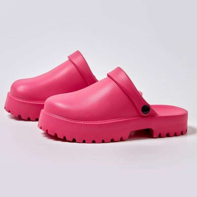 Litfun Summer Fashion Platform Sandals For Outdoor Anti-slip Thick Sole EVA Beach Slippers Women New Comfort Garden Shoes