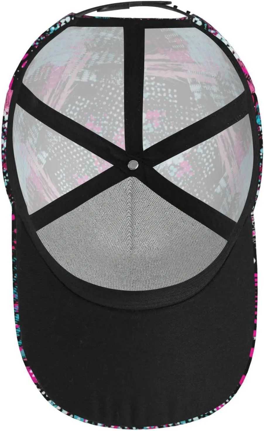 Colorful Graffiti Art Baseball Cap Unisex Summer Sun Hat UV Protection Casual Outdoor Streetwear Aesthetic Dad Hat S260306